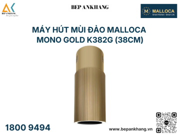 Máy hút mùi đảo Malloca Monogold K382G - Mới nhất 2026